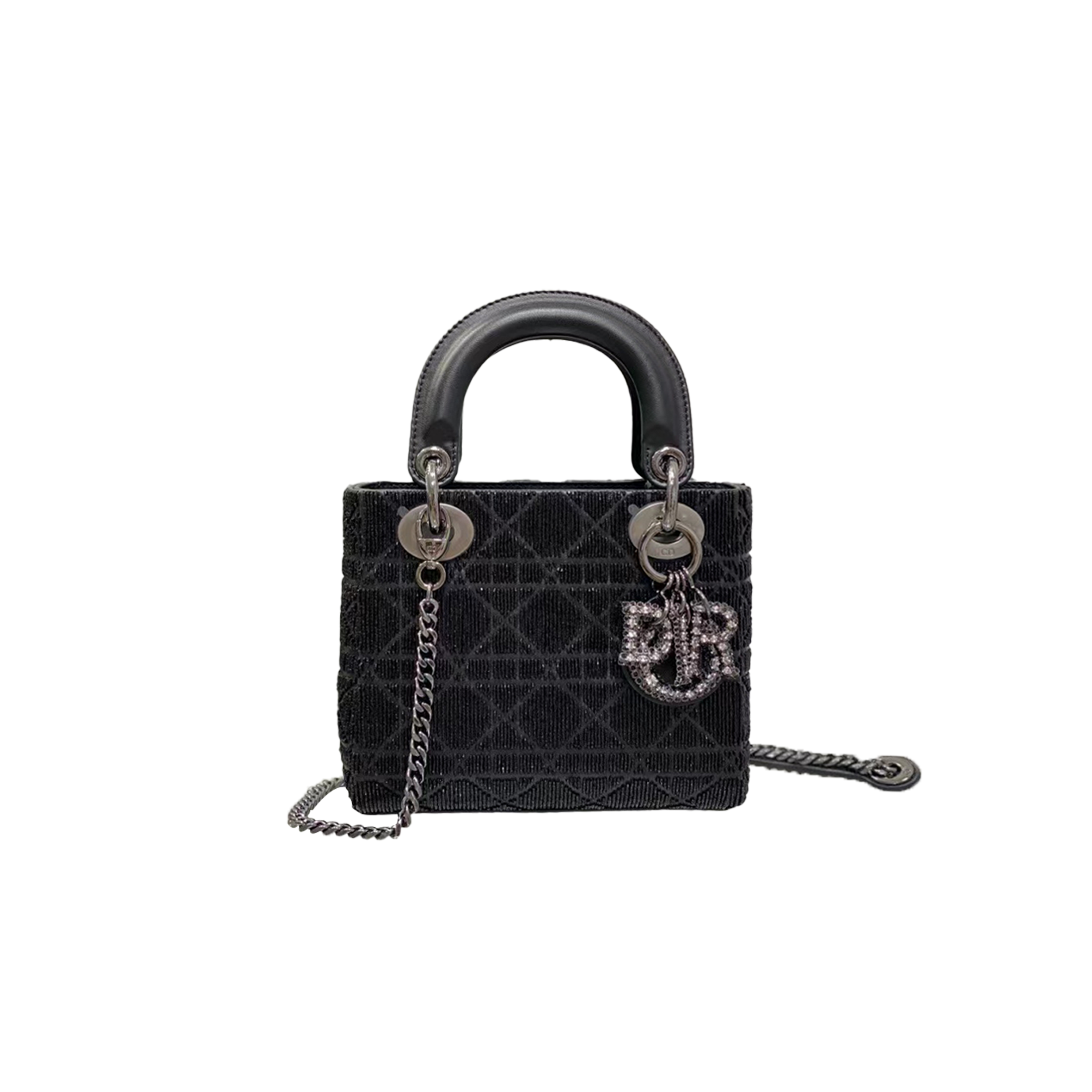 DIOR MINI LADY DIOR BAG  M0505 (17*15*7cm)